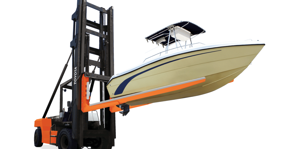 High-Capacity Marina Forklift Gallery 1