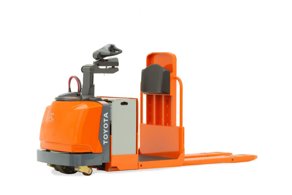 Center-Controlled Rider Pallet Jack