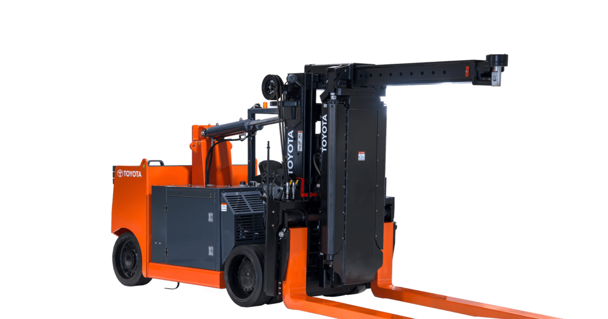 High-Capacity Adjustable Wheelbase Forklift Gallery 1