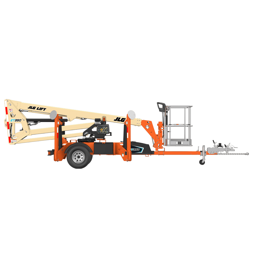 JLG towable boom lift